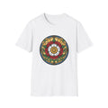 Stained Glass Rose Window T-Shirt