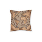 Vintage World Map Cushion