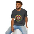 Stained Glass Rose Window T-Shirt