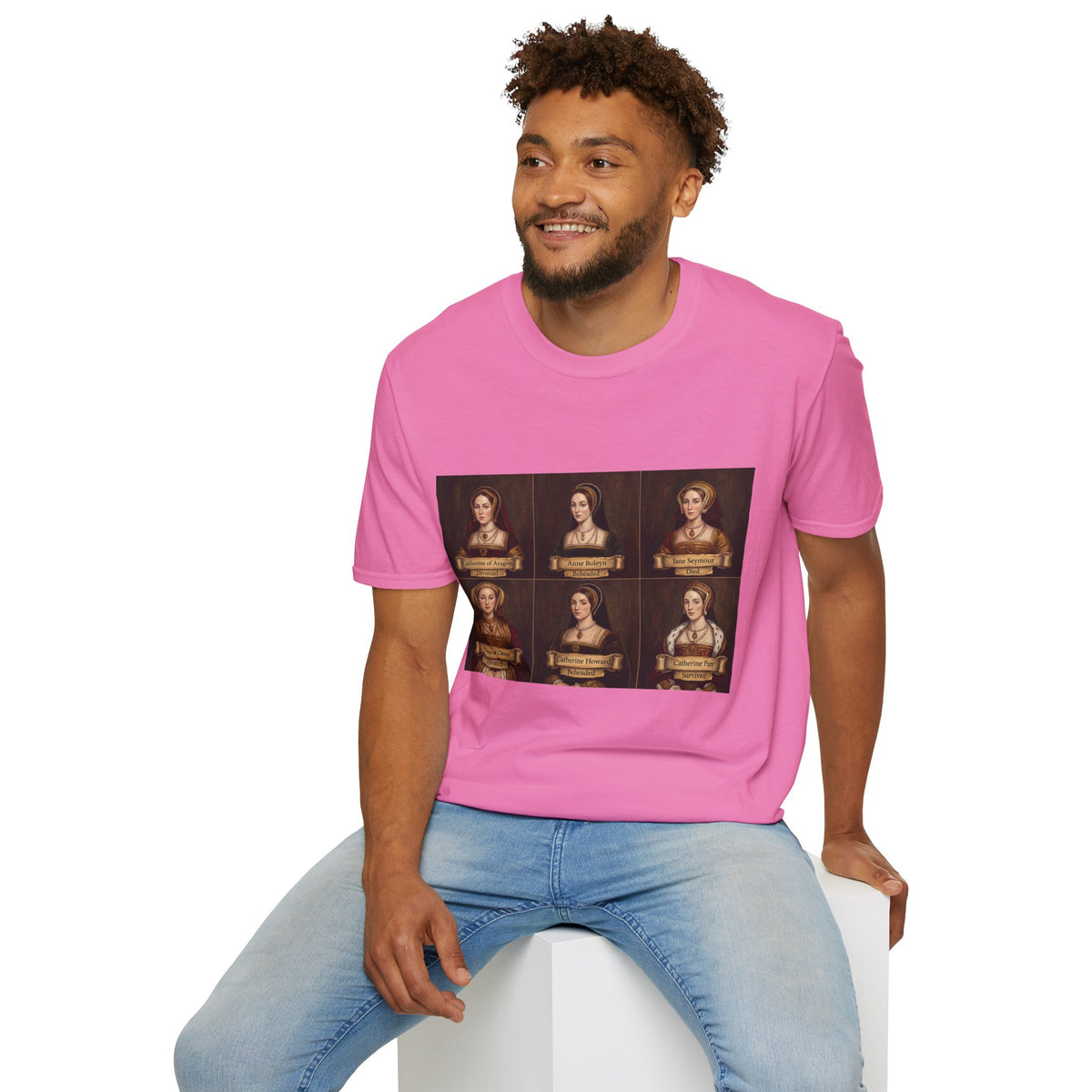 The Six Wives Portrait T-Shirt