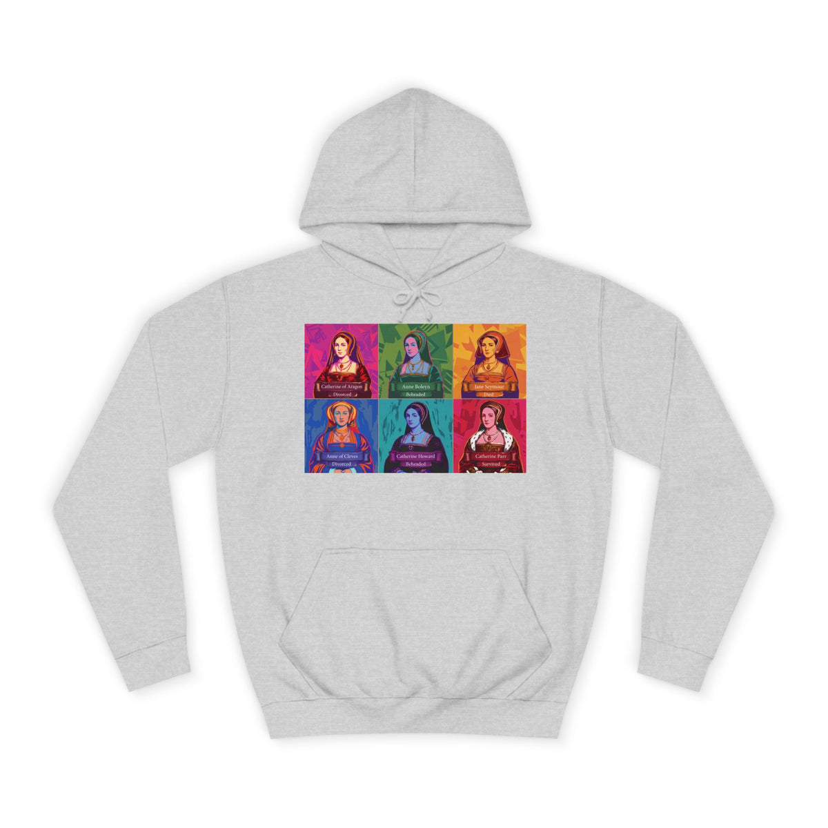 The Six Wives Pop Art Hoodie