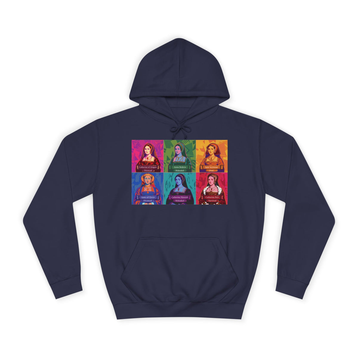 The Six Wives Pop Art Hoodie