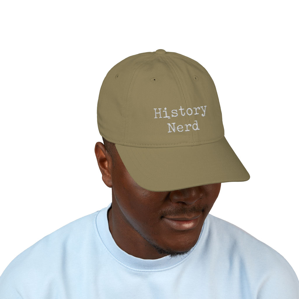 History Nerd Embroidered Cap