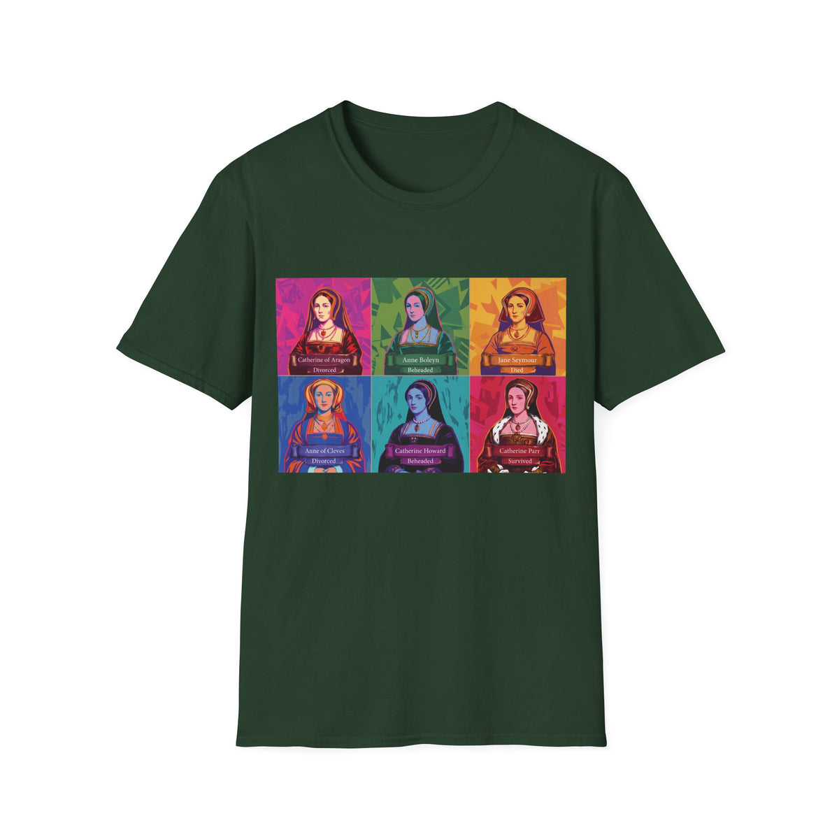 The Six Wives Pop Art T-Shirt