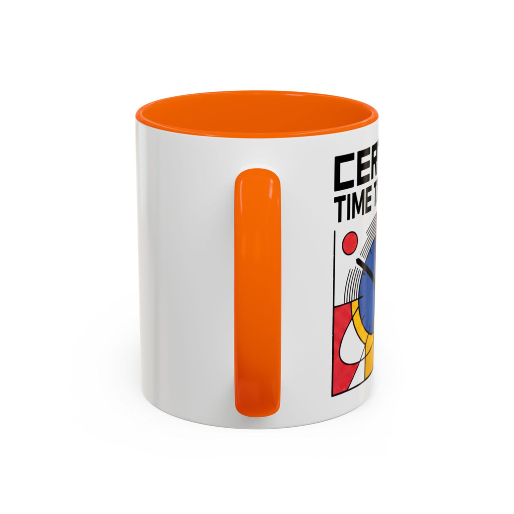 Certified Time Traveller Mug – Geometric