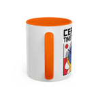 Certified Time Traveller Mug – Geometric