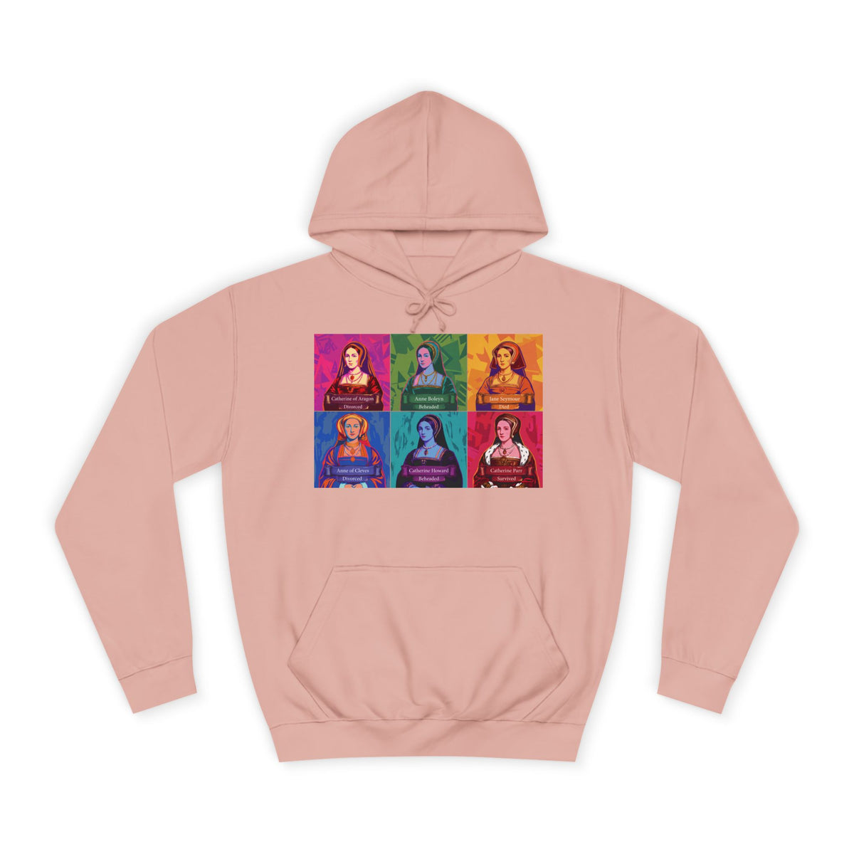 The Six Wives Pop Art Hoodie