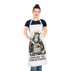 Edward the Confectioner Apron — Medieval King Baking Apron for Bakers & Cake Lovers