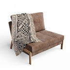 Norse Knotwork Fleece Throw