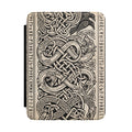 Viking Knotwork Kindle Case — Norse Runes Leather Sleeve