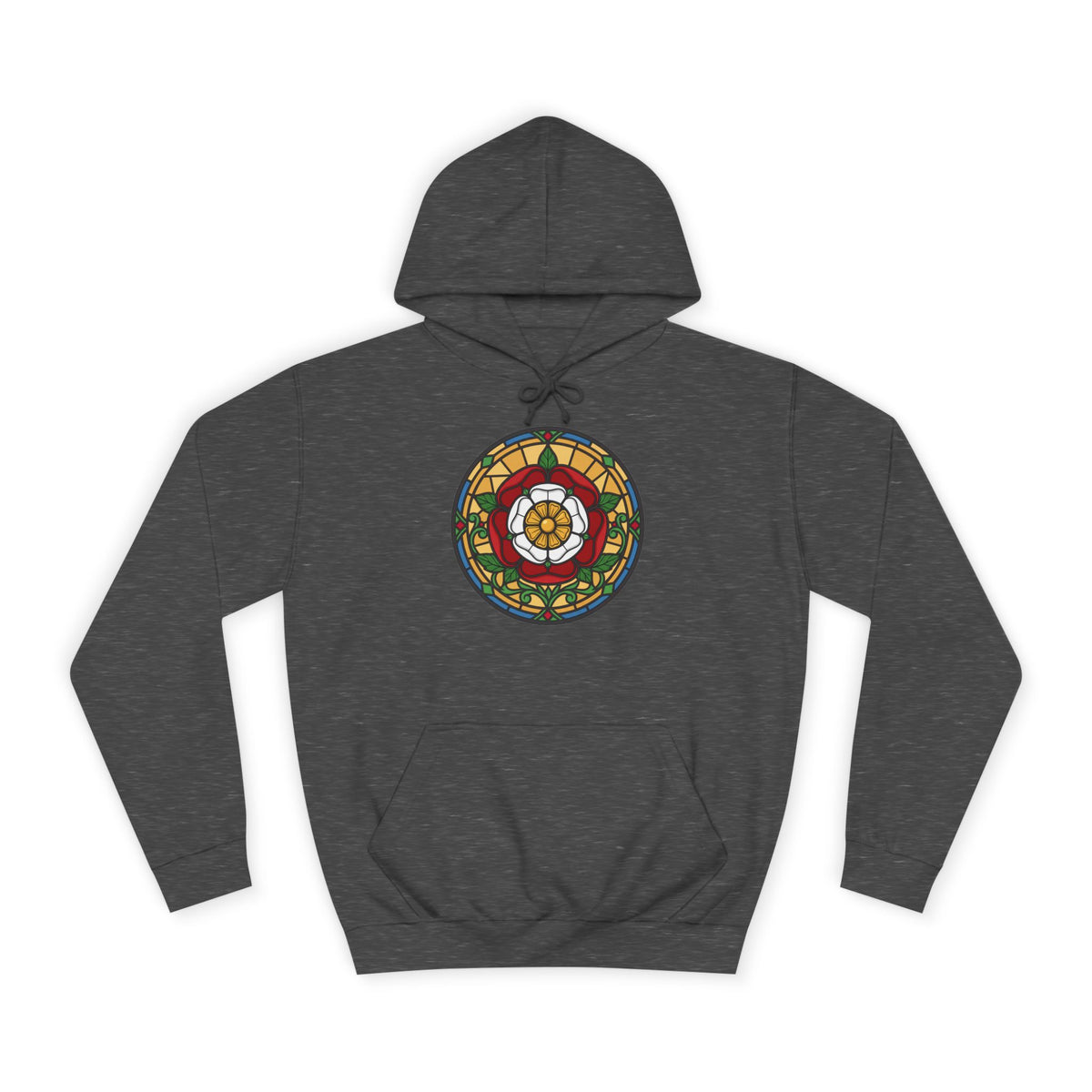 Stained Glass Tudor Rose Hoodie