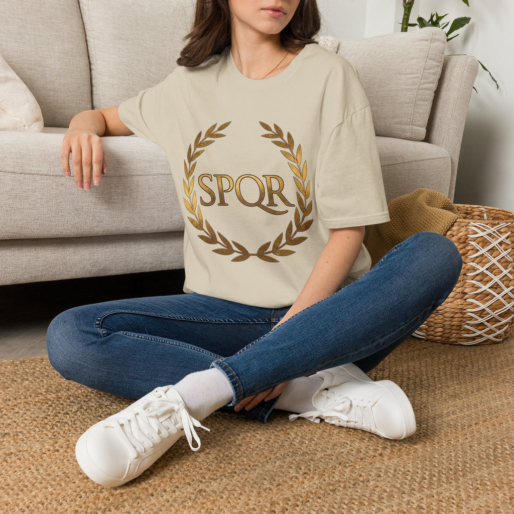 SPQR Laurel Wreath T-Shirt