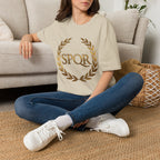 SPQR Laurel Wreath T-Shirt