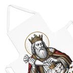 Edward the Confectioner Apron — Medieval King Baking Apron for Bakers & Cake Lovers