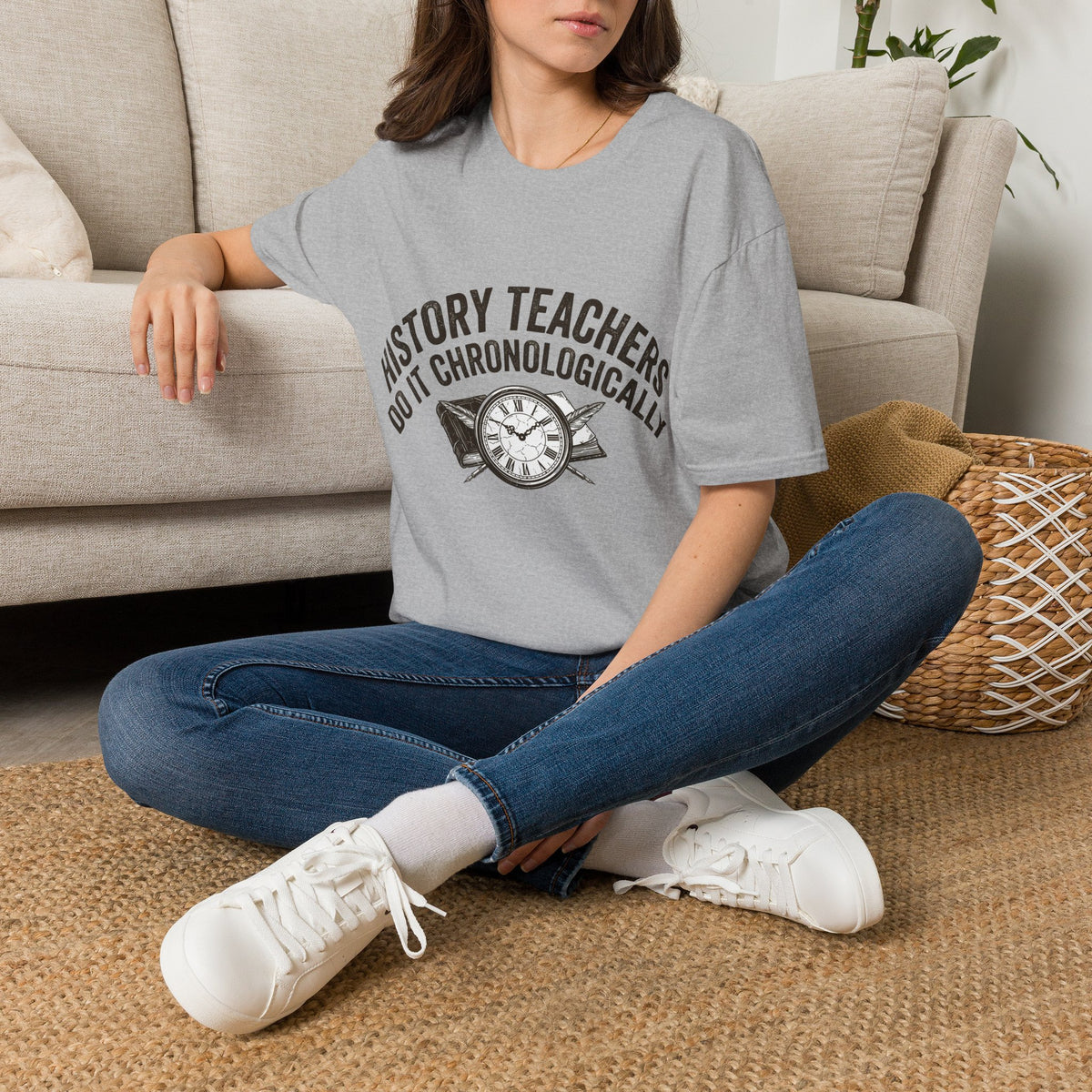 History Teachers Do It Chronologically T-Shirt