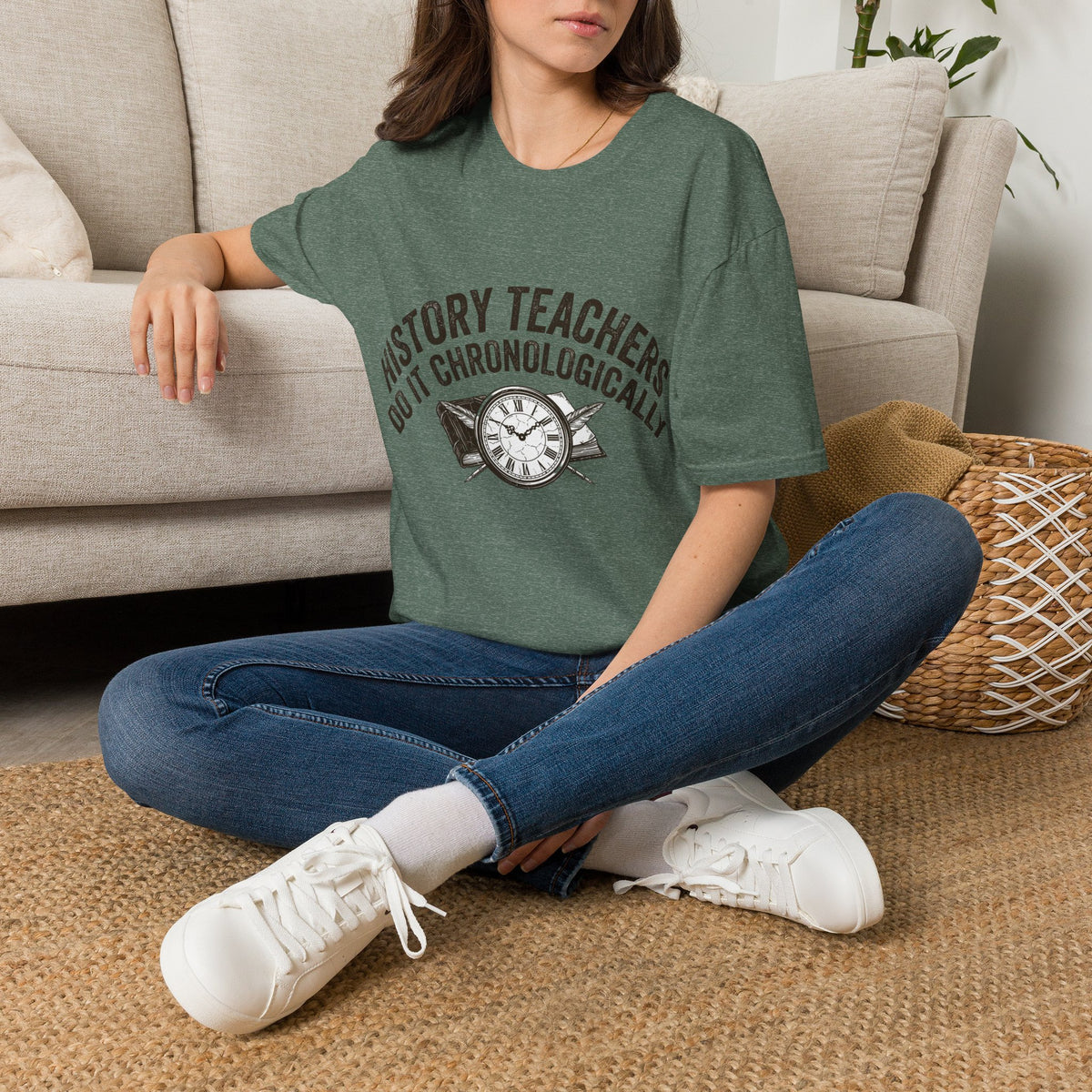 History Teachers Do It Chronologically T-Shirt