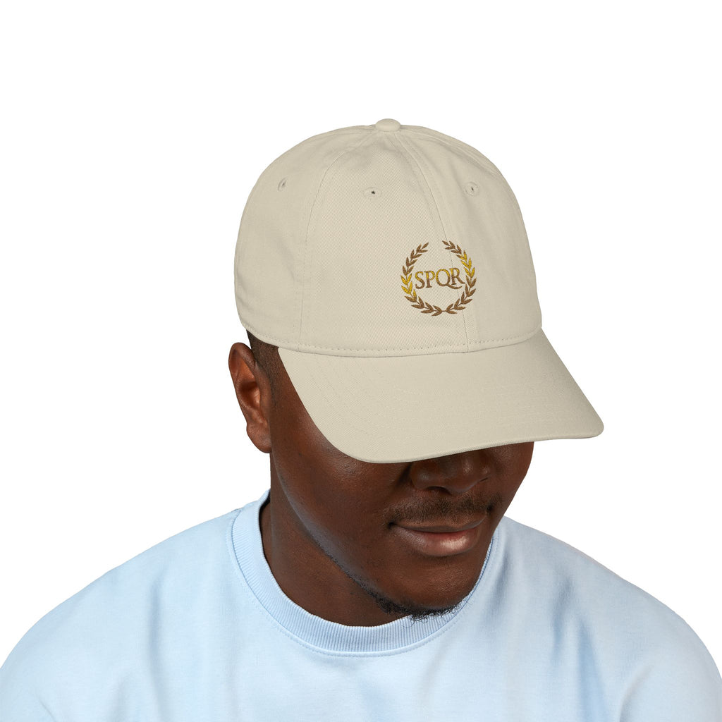 SPQR Laurel Wreath Organic Cap