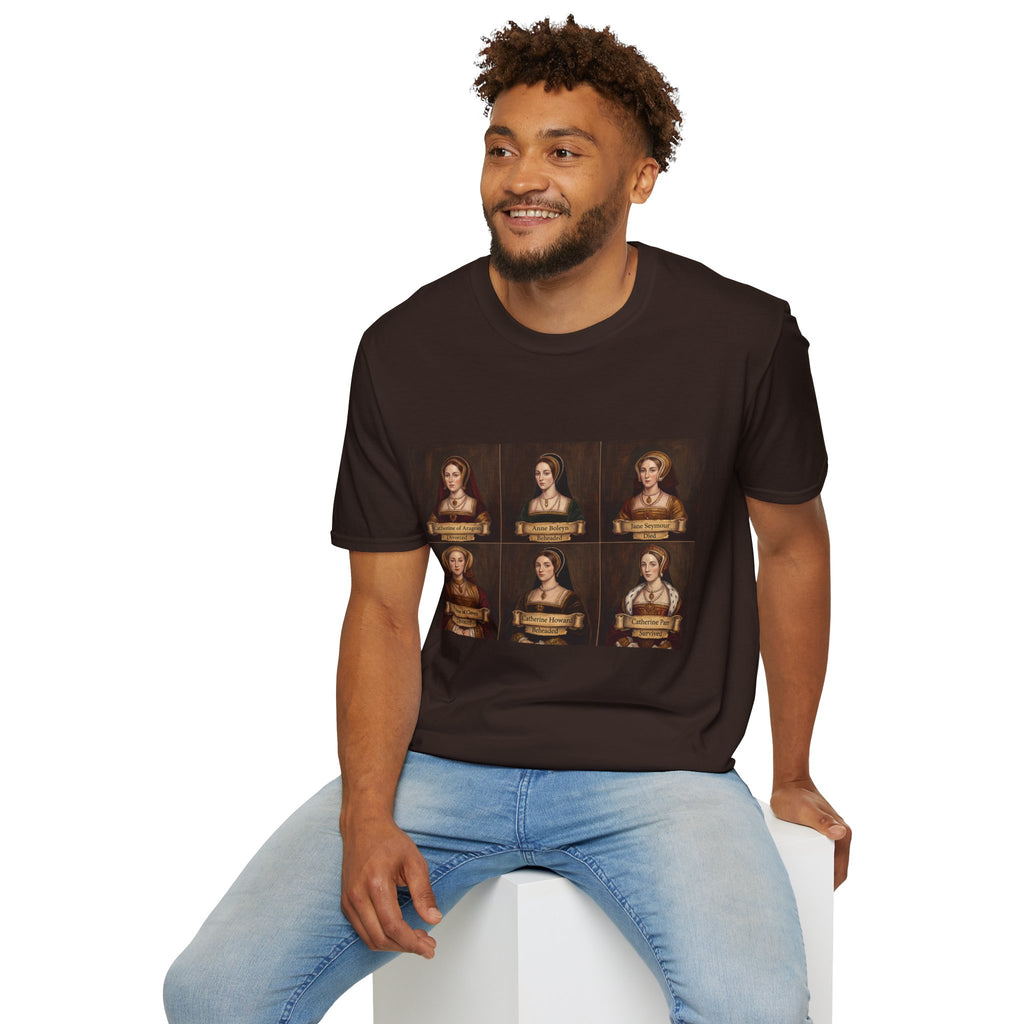 The Six Wives Portrait T-Shirt