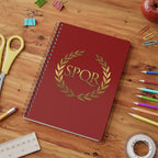 SPQR Laurel Wreath A5 Wirobound Notebook