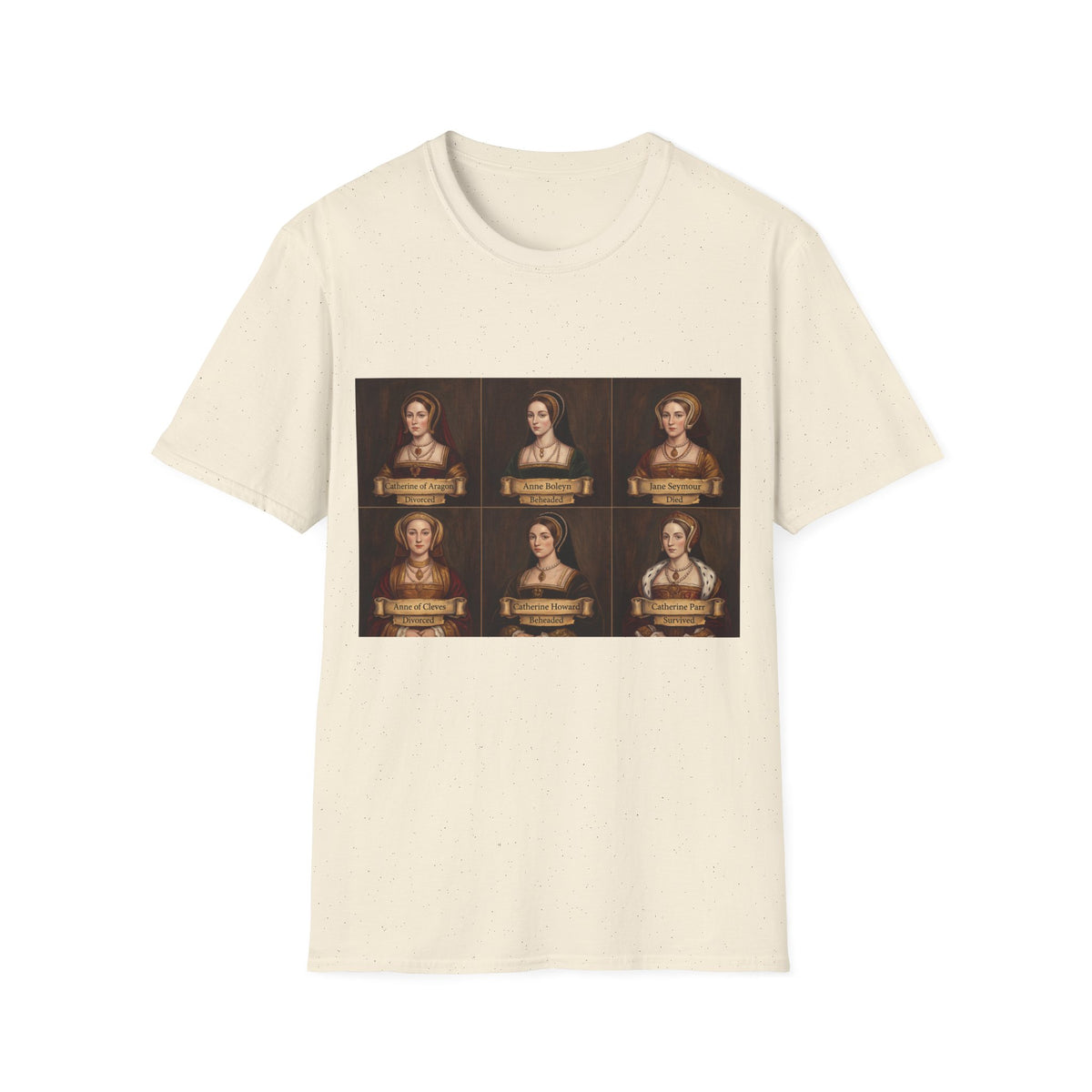 The Six Wives Portrait T-Shirt