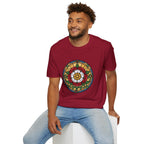 Stained Glass Rose Window T-Shirt