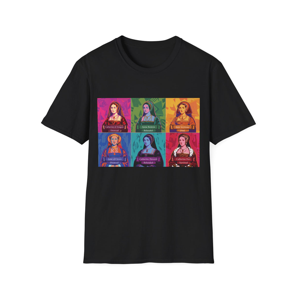 The Six Wives Pop Art T-Shirt