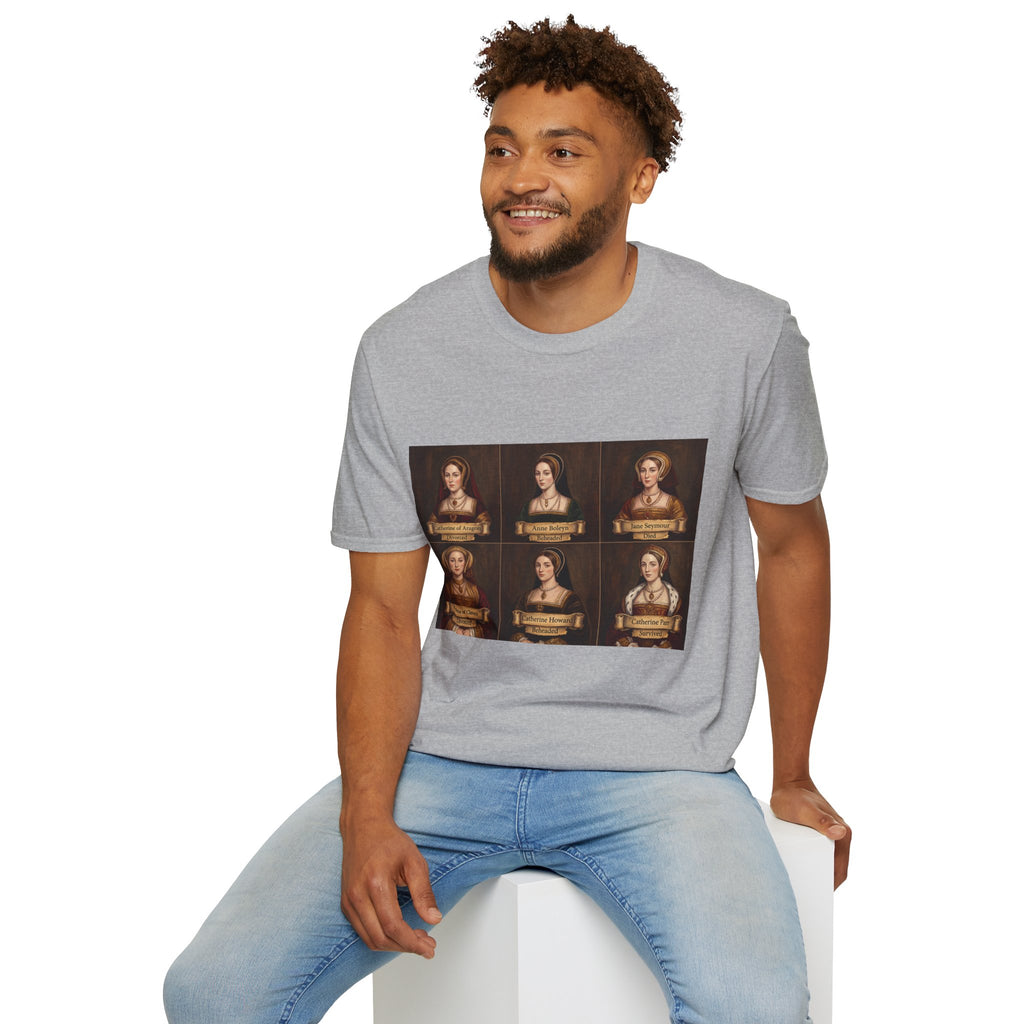 The Six Wives Portrait T-Shirt