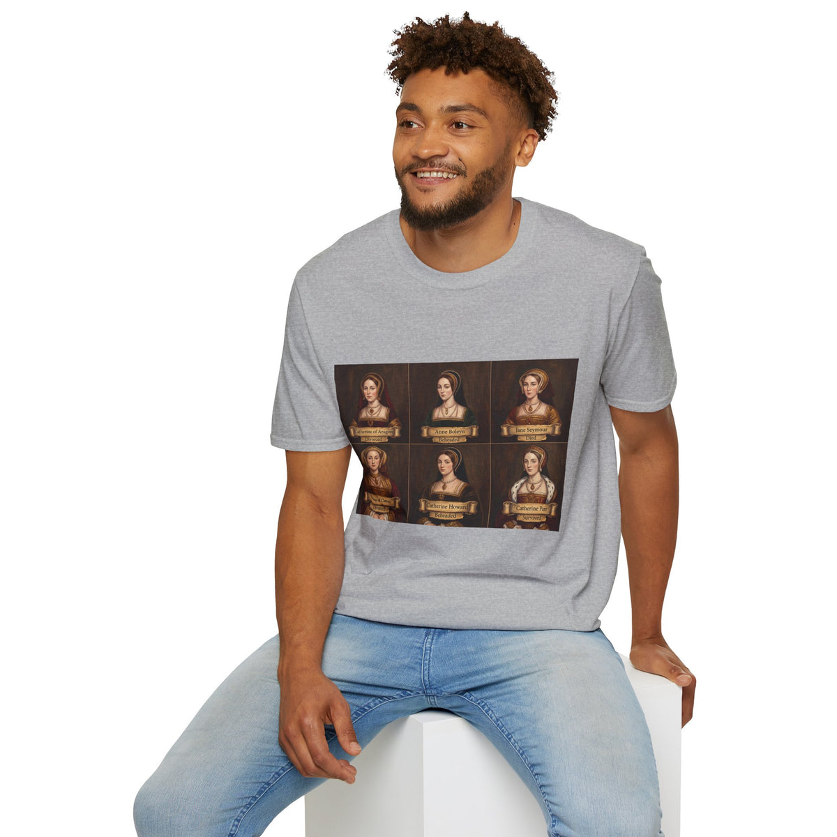 The Six Wives Portrait T-Shirt
