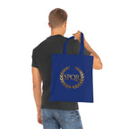 SPQR Laurel Wreath Cotton Tote Bag