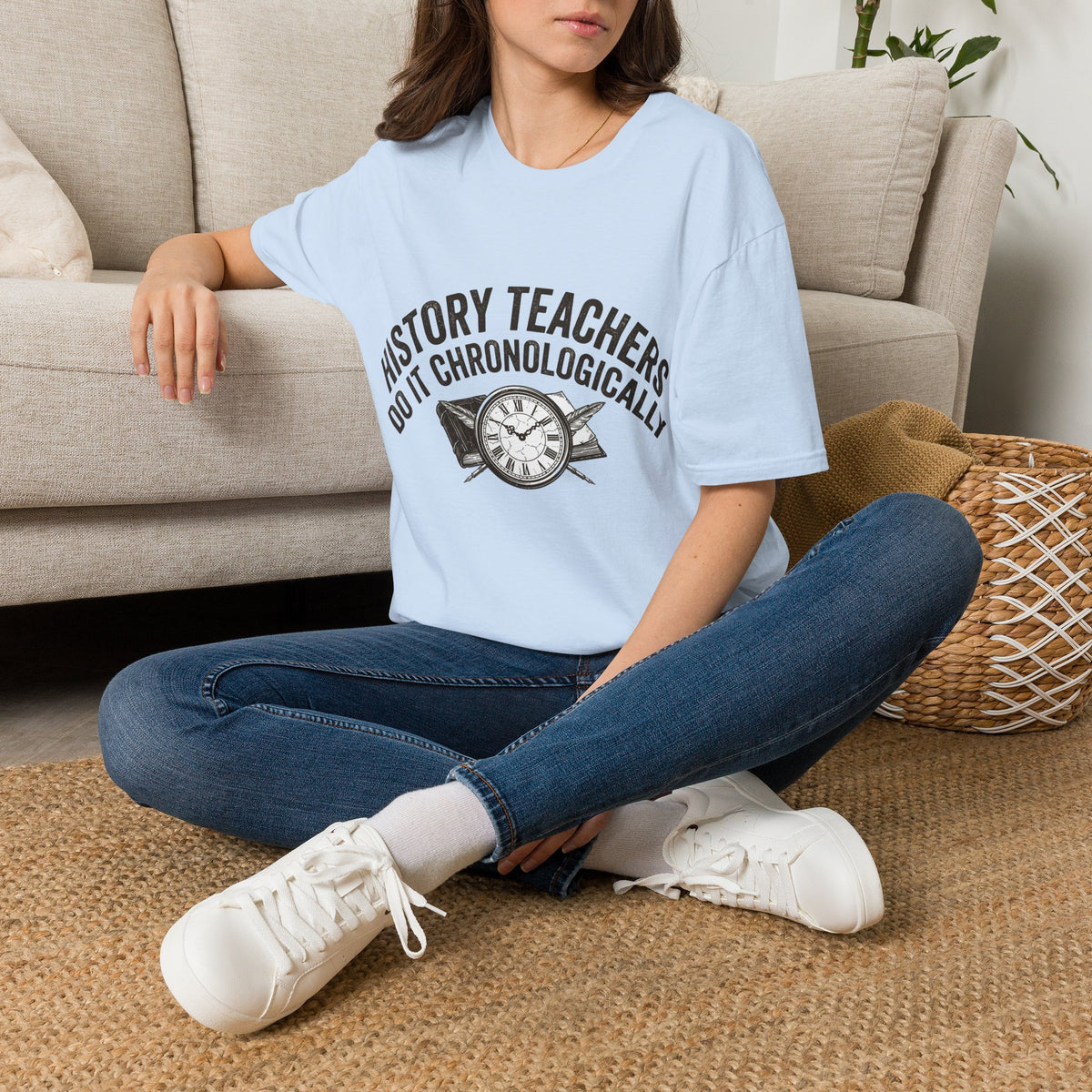 History Teachers Do It Chronologically T-Shirt