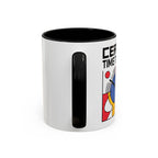 Certified Time Traveller Mug – Geometric