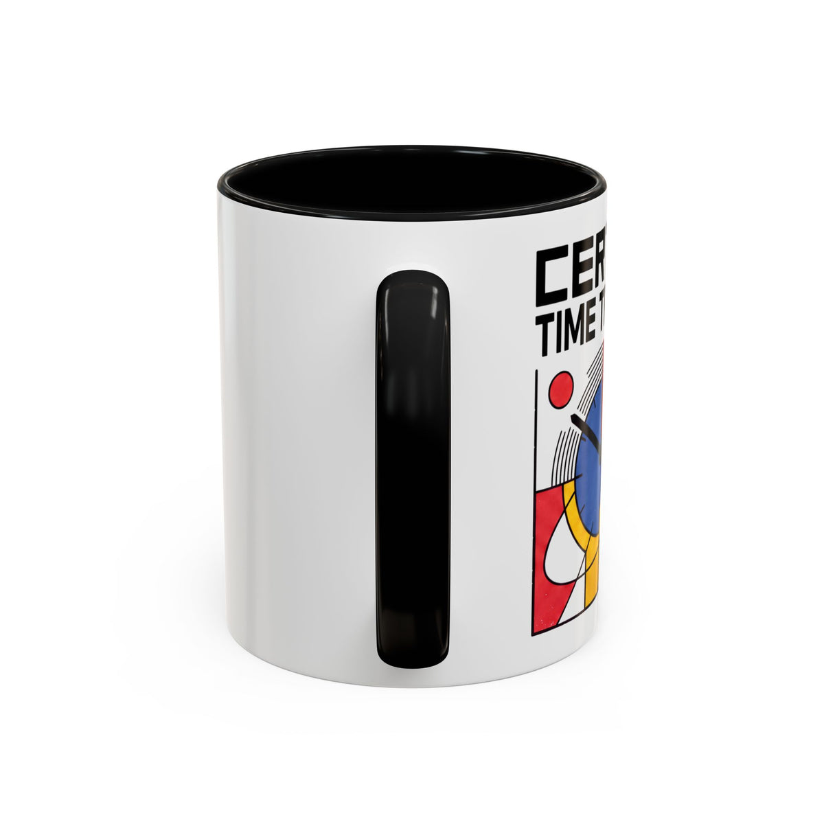 Certified Time Traveller Mug – Geometric