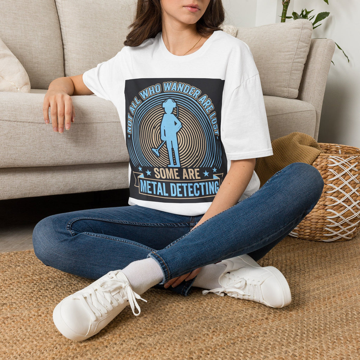 Not All Who Wander Are Lost – Some Are Metal Detecting T-Shirt