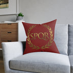 SPQR Laurel Wreath Cushion