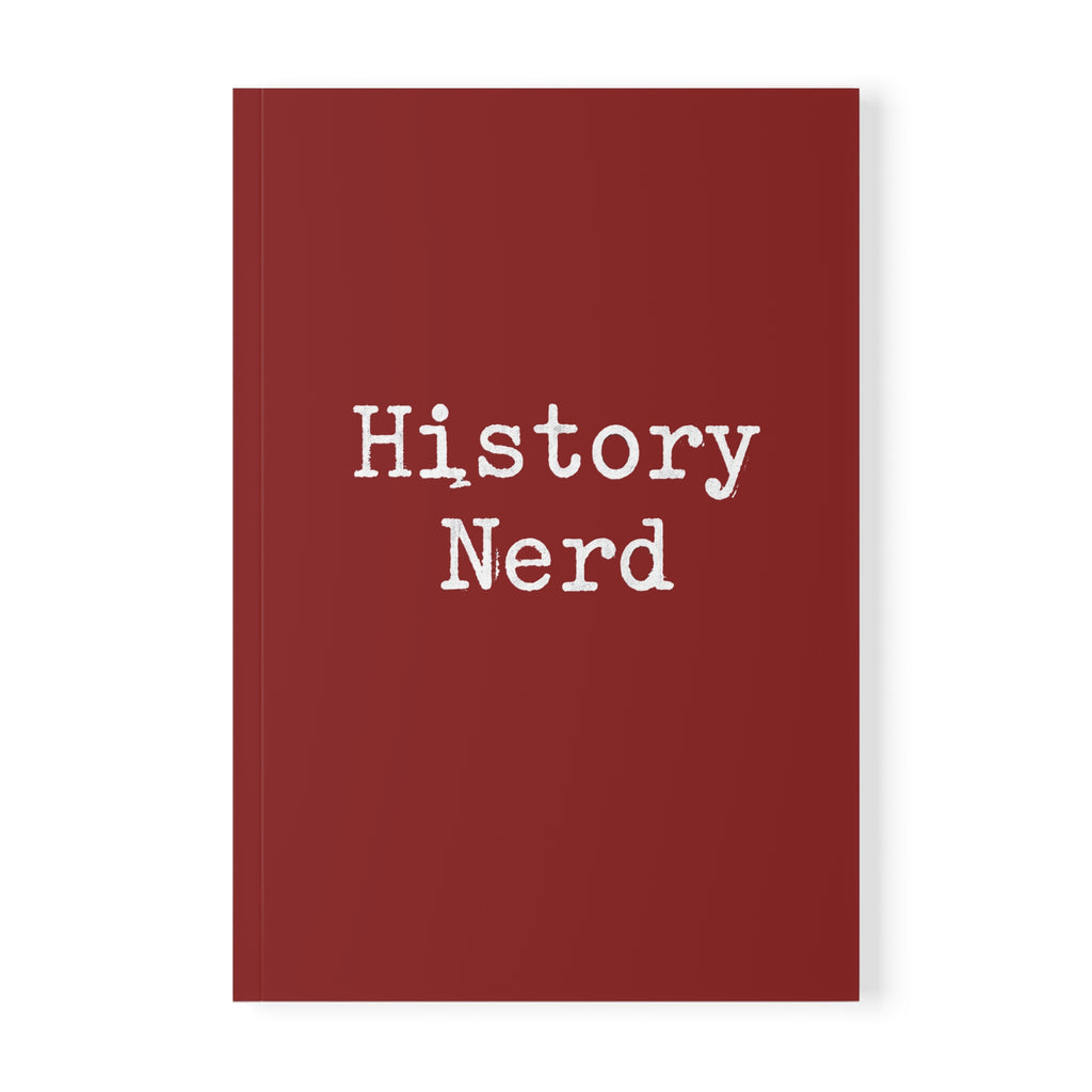 History Nerd A5 Softcover Notebook