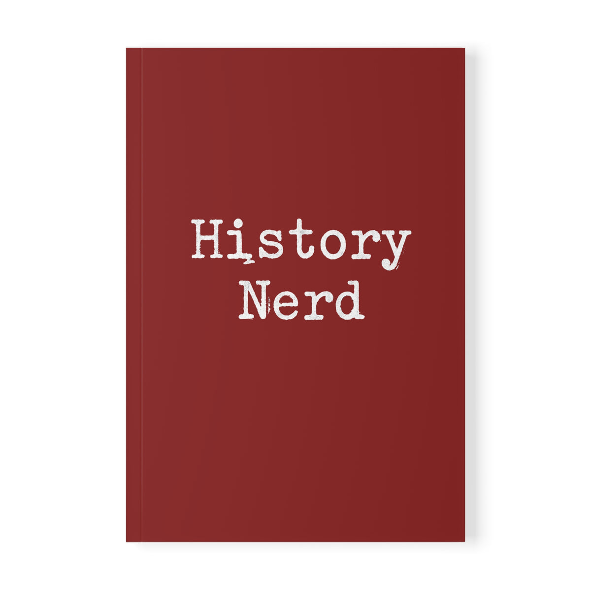 History Nerd A5 Softcover Notebook