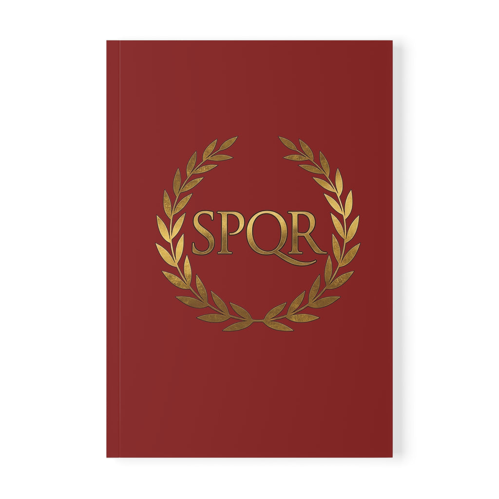 SPQR Laurel Wreath A5 Softcover Notebook