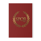 SPQR Laurel Wreath A5 Softcover Notebook