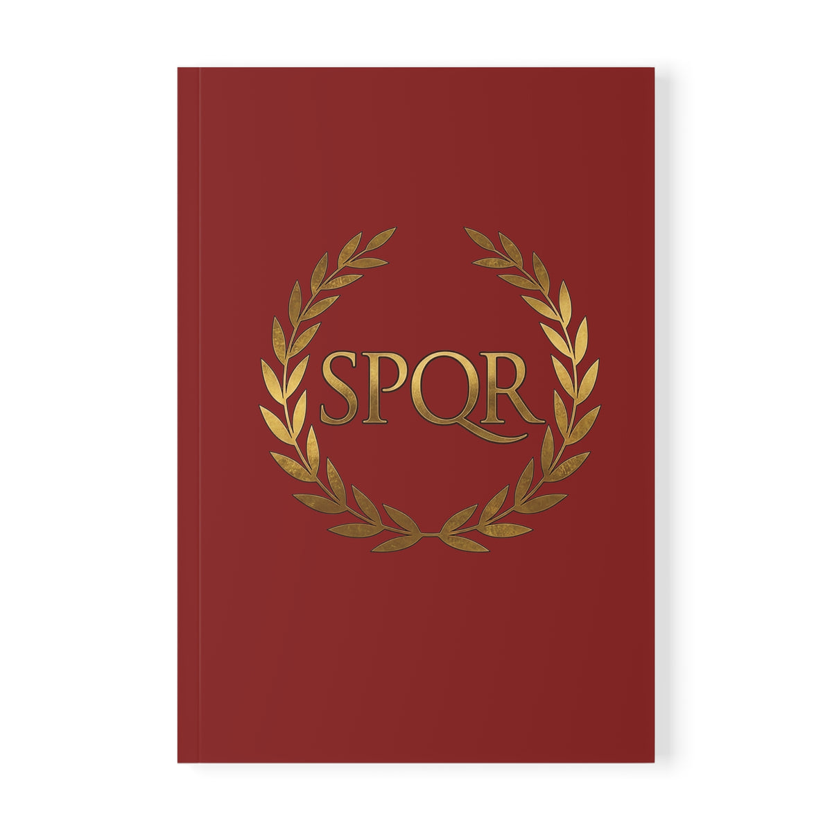 SPQR Laurel Wreath A5 Softcover Notebook