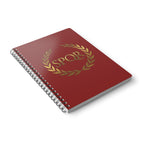 SPQR Laurel Wreath A5 Wirobound Notebook