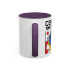 Certified Time Traveller Mug – Geometric