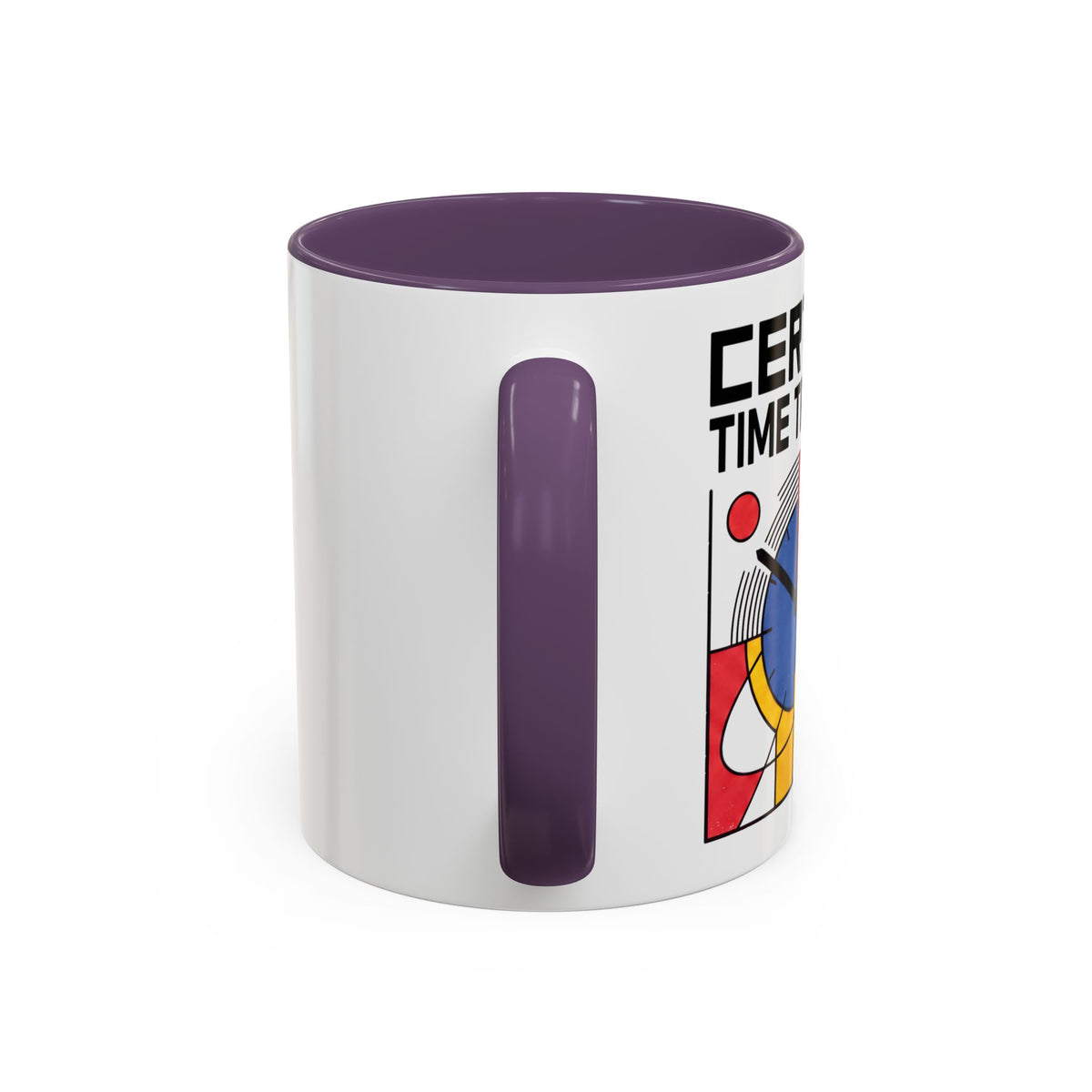 Certified Time Traveller Mug – Geometric