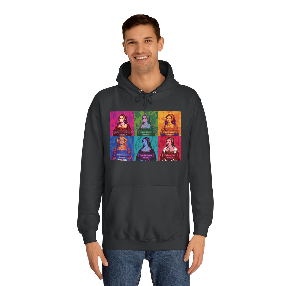 The Six Wives Pop Art Hoodie