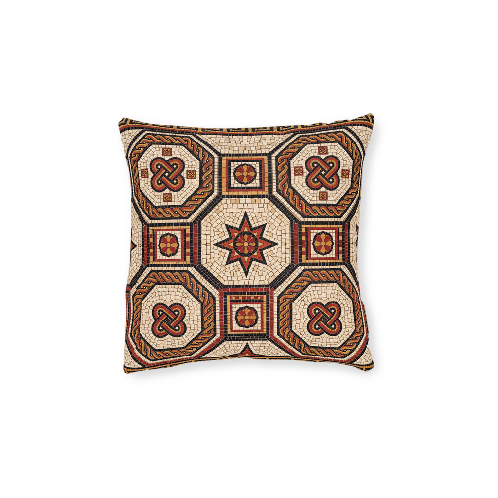 Roman Knot Mosaic Cushion