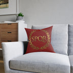 SPQR Laurel Wreath Cushion