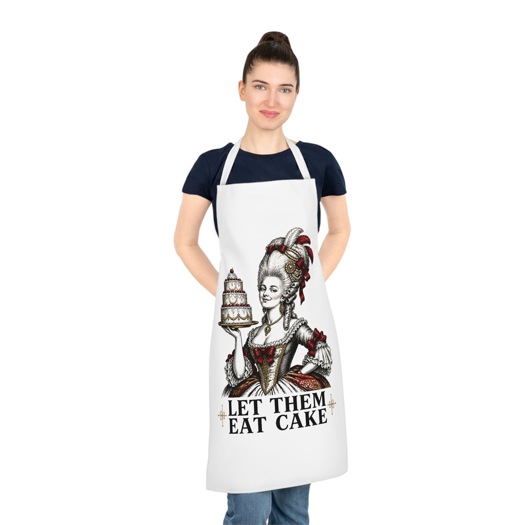 Let Them Eat Cake Apron — Vintage Marie Antoinette Baking Apron