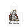 Edward the Confectioner Apron — Medieval King Baking Apron for Bakers & Cake Lovers