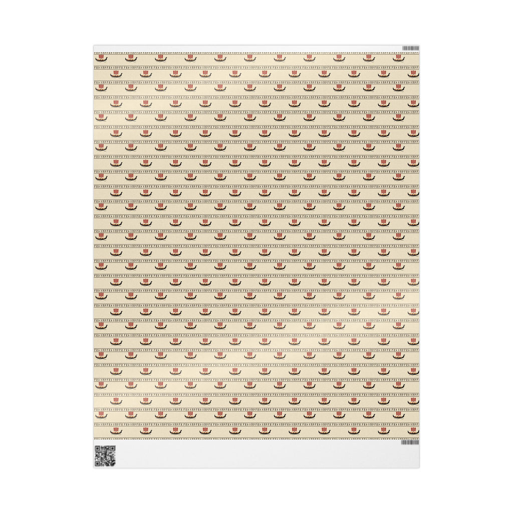 Wrapping Paper — Viking Boats Gift Wrap