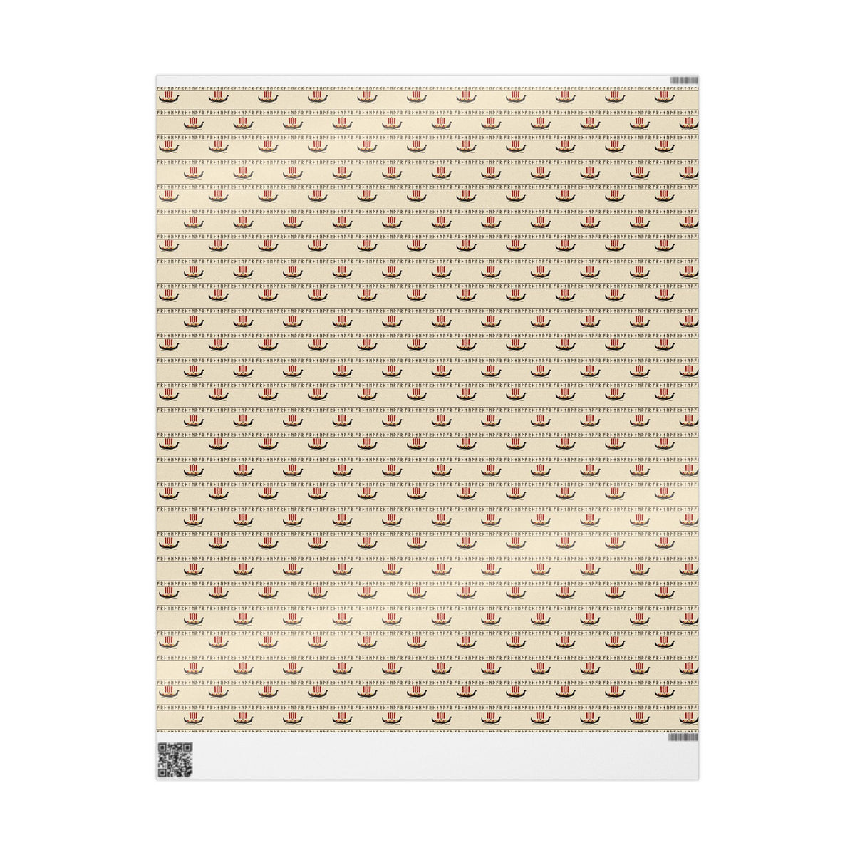 Wrapping Paper — Viking Boats Gift Wrap