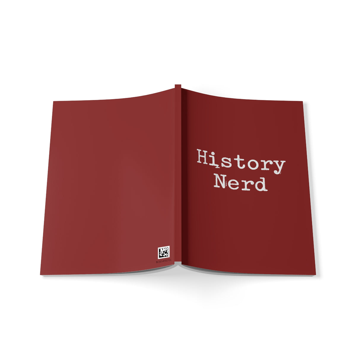 History Nerd A5 Softcover Notebook